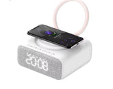Stereo Mini Speaker With Digital Clock