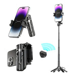 P15 mini 2-in-1 smartphone wireless grip mount and 16-inch retractable selfie stick