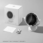 Rechargeable Desk Fan with LED Display