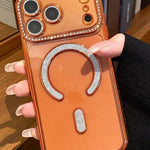 New Diamond Blingy Magsafe clear Case