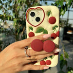 Cherry Pop Holder Cute Silicone Case