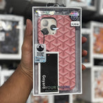Goyard Leather-Feel Fabric Case