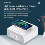 Stereo Mini Speaker With Digital Clock