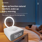 Stereo Mini Speaker With Digital Clock