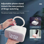 Stereo Mini Speaker With Digital Clock