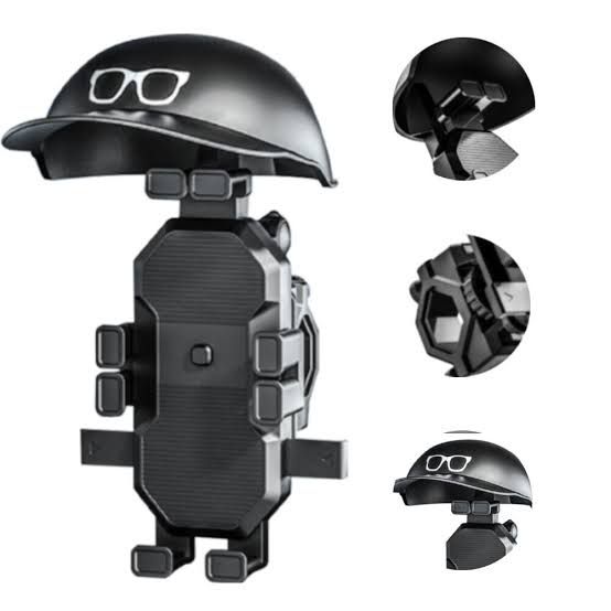 Motorcycle Helmet Mobile Phone Holder
