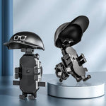 Motorcycle Helmet Mobile Phone Holder