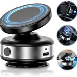 portable electric vacuum suction phone holder