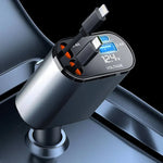 4-in-1 Car Charger Adapter 120W