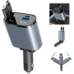4-in-1 Car Charger Adapter 120W
