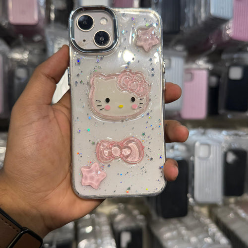 Hello Kitty Glitter Shimmer Case