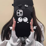 3D Black Eye Cartoon Case