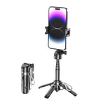 P15 mini 2-in-1 smartphone wireless grip mount and 16-inch retractable selfie stick